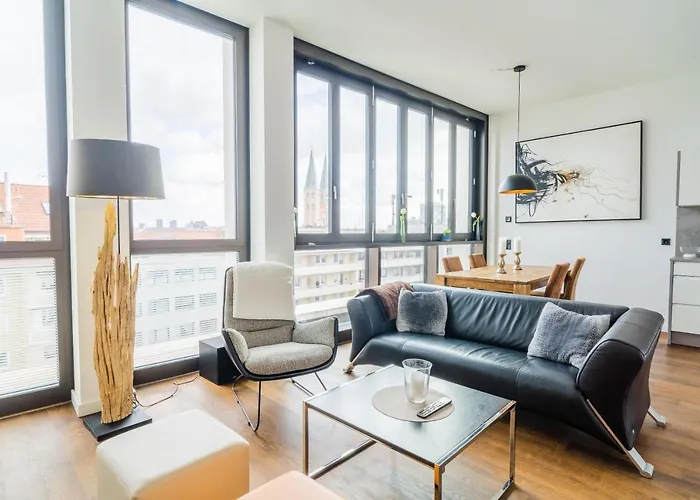 Panorama Bliss - Luxus Apartment In Braunschweig\'S Altstadt